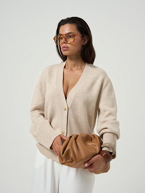 Кардиган из шерсти   