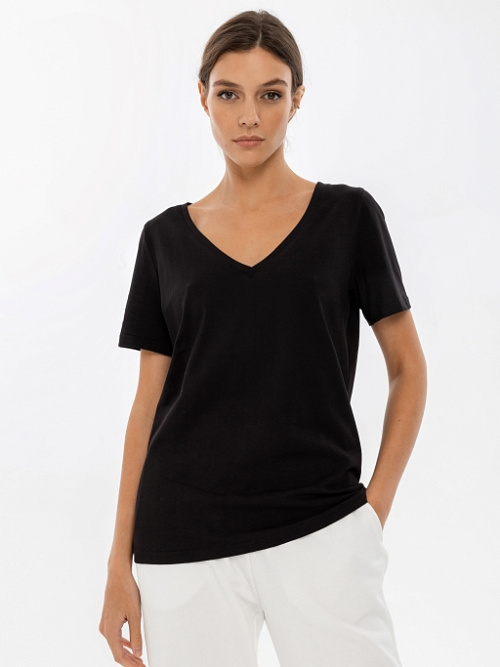 Футболка V-образный вырез   