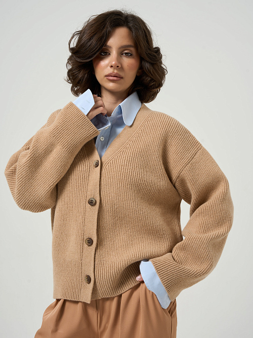 Кардиган из шерсти   